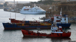 Schiffe im Hafen von Valletta