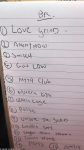 Setlist BFG