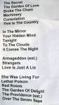 Setlist Age of Heaven