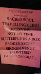 Setlist Nine Day Decline