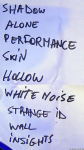 Setlist Whispering Sons