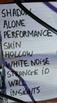 Setlist Whispering Sons
