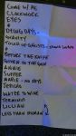 Setlist The Rope