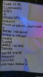 Setlist The Rope