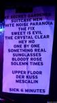 Setlist Bloody Dead and Sexy
