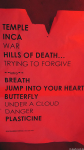 Setlist Tanks and Tears