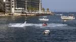 Flyboarder in San Giljan