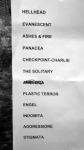 Setlist Artica