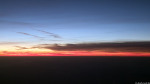 Sonnenaufgang (Hinflug)