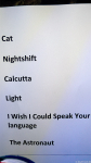 Setlist The Names (1980 Lineup)