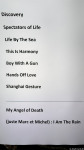 Setlist The Names (2018 Lineup)