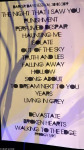 Setlist The Last Cry