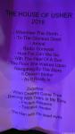 Setlist The House of Usher