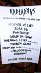 Setlist Kadeadkas