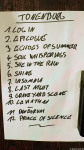 Setlist Leding