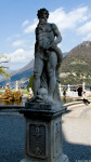 Statue an der Villa Olmo