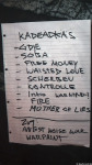 Setlist Kadeadkas