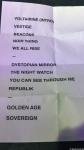 Setlist The Bellwether Syndicate