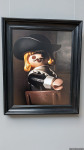 Frans Hals: Porträt eines Mannes (c. 1635, Playmobil version)