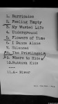 Setlist Cataphiles