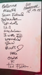 Setlist Traitrs