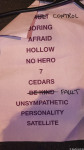 Setlist Desperate Journalist