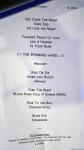 Setlist Then Comes Silence
