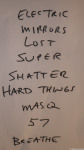 Setlist Hallowed Hearts