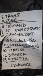 Setlist Gewalt