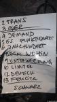 Setlist Gewalt