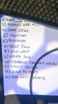 Setlist Kalte Nacht