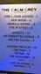 Setlist The Calm Grey