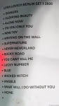 Setlist Lene Lovich