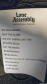 Setlist Lone Assembly