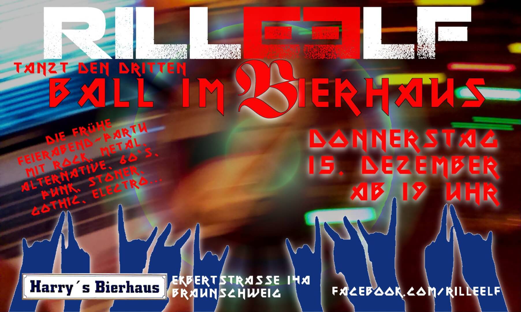 15.12.2016: 3. Ball im Bierhaus - Harrys Bierhaus Braunschweig