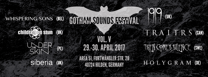 Gotham Sounds Festival in Hilden, 29./30.04.2017