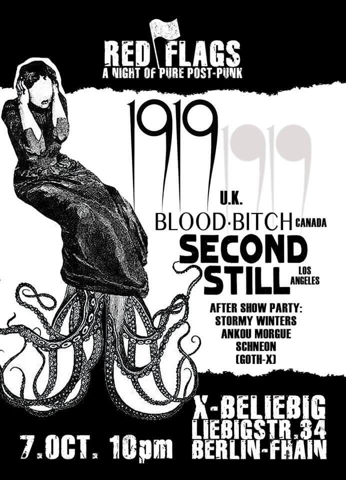 07 October 2017: 1919, Second Still & Blood Bitch in Berlin