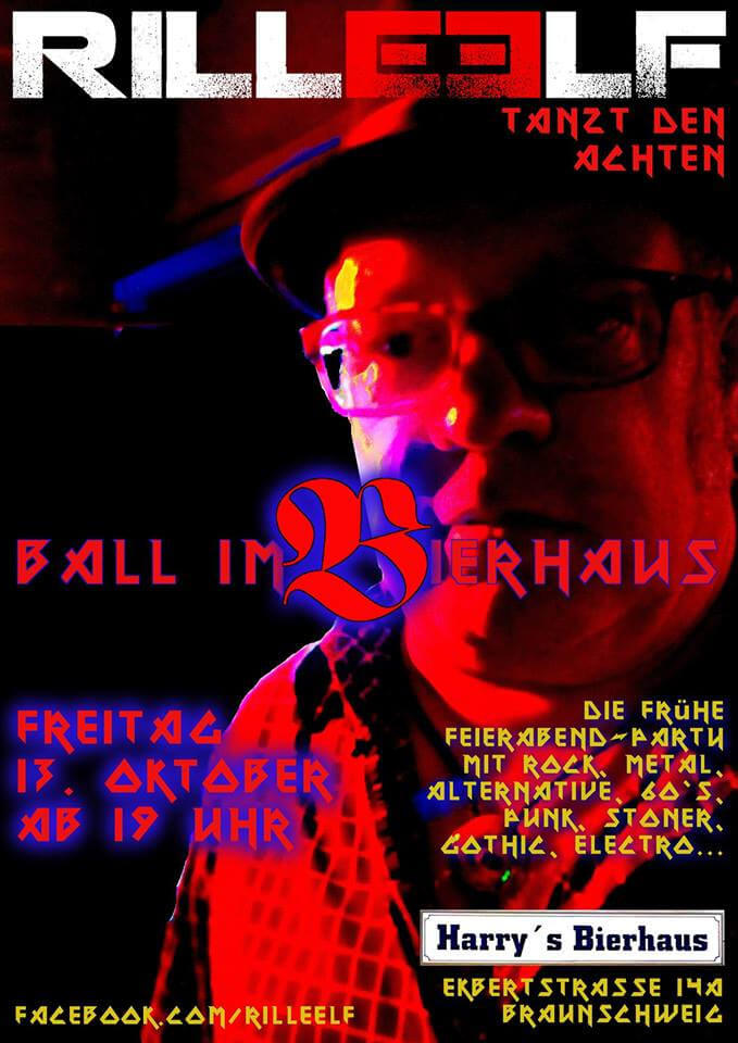 13 October 2017: 8th Ball in Harrys Bierhaus Braunschweig