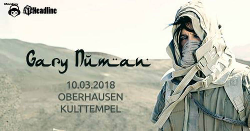10.03.2018: Gary Numan in Oberhausen