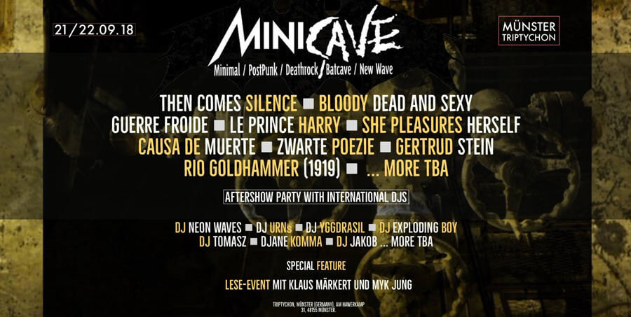 21.-22.09.2018: Minicave Fesival in Münster