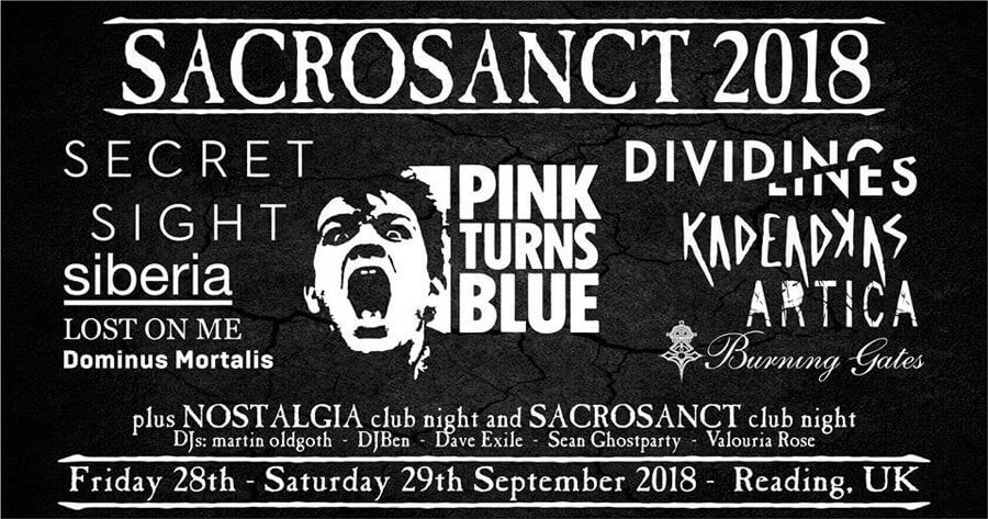 28.-29.09.2018: Sacrosanct in Reading