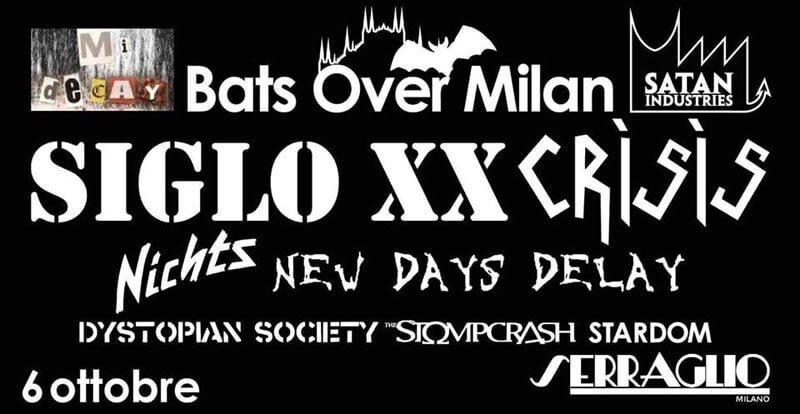 06.10.2018: Bats Over Milan Festival in Mailand