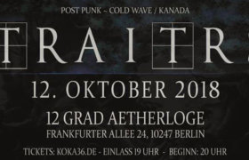 12.10.2018: Traitrs in Berlin
