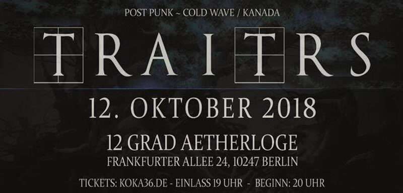 12.10.2018: Traitrs in Berlin