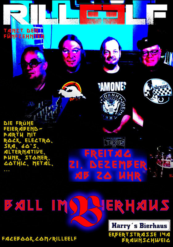 21.12.2018: 15. Ball in Harrys Bierhaus Braunschweig