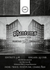 28.12.2018: Phantoms Party in Hannover