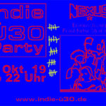 05 October 2019: 25th Indie-Ü30-Party in Braunschweig