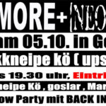 5 October 2019: No More & Neoklin in Goslar