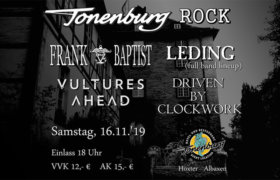 16.11.2019: Tonenburg Rock in Höxter