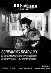 13.03.2020: Screaming Dead in Berlin